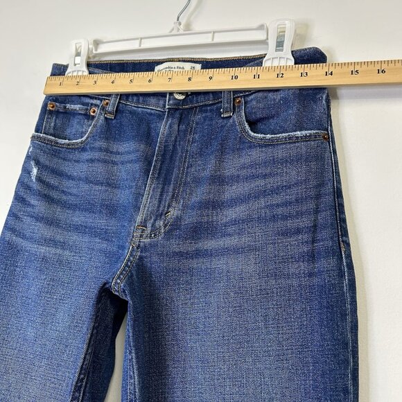 Abercrombie Fitch Mom High Rise Jeans Women’s Size 26 Long - Picture 8 of 11